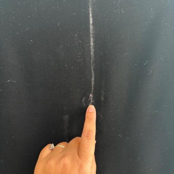 FORTE_FORTE Black Stretch Velvet Turtleneck Top in XS - Picture 6 of 11